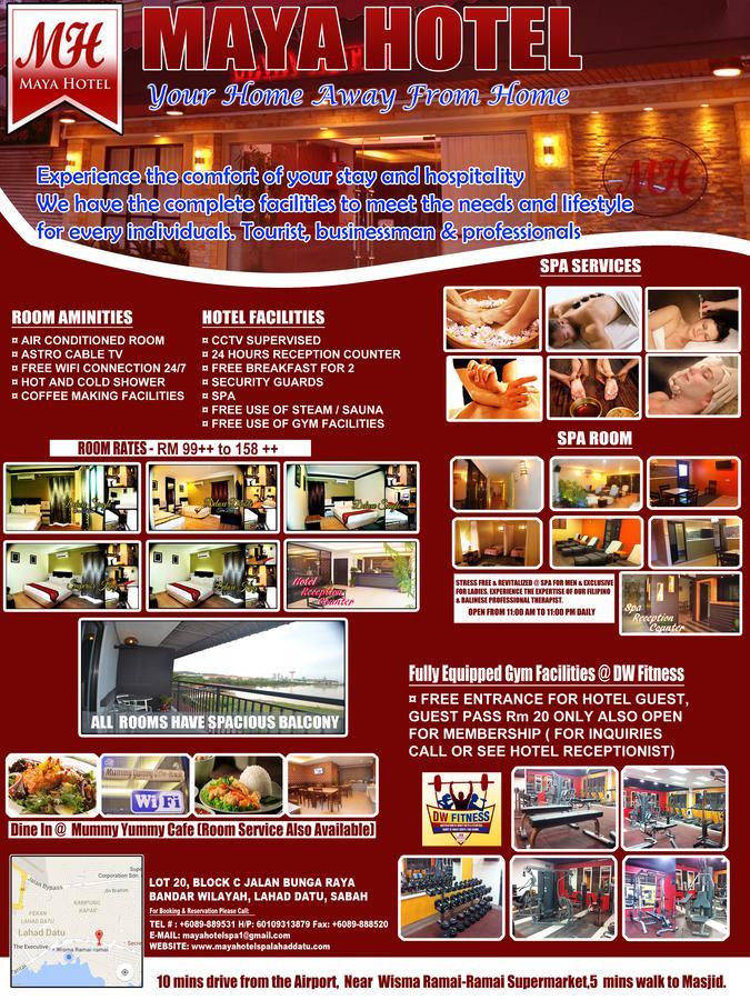 Maya Hotel Lahad Datu Exteriör bild